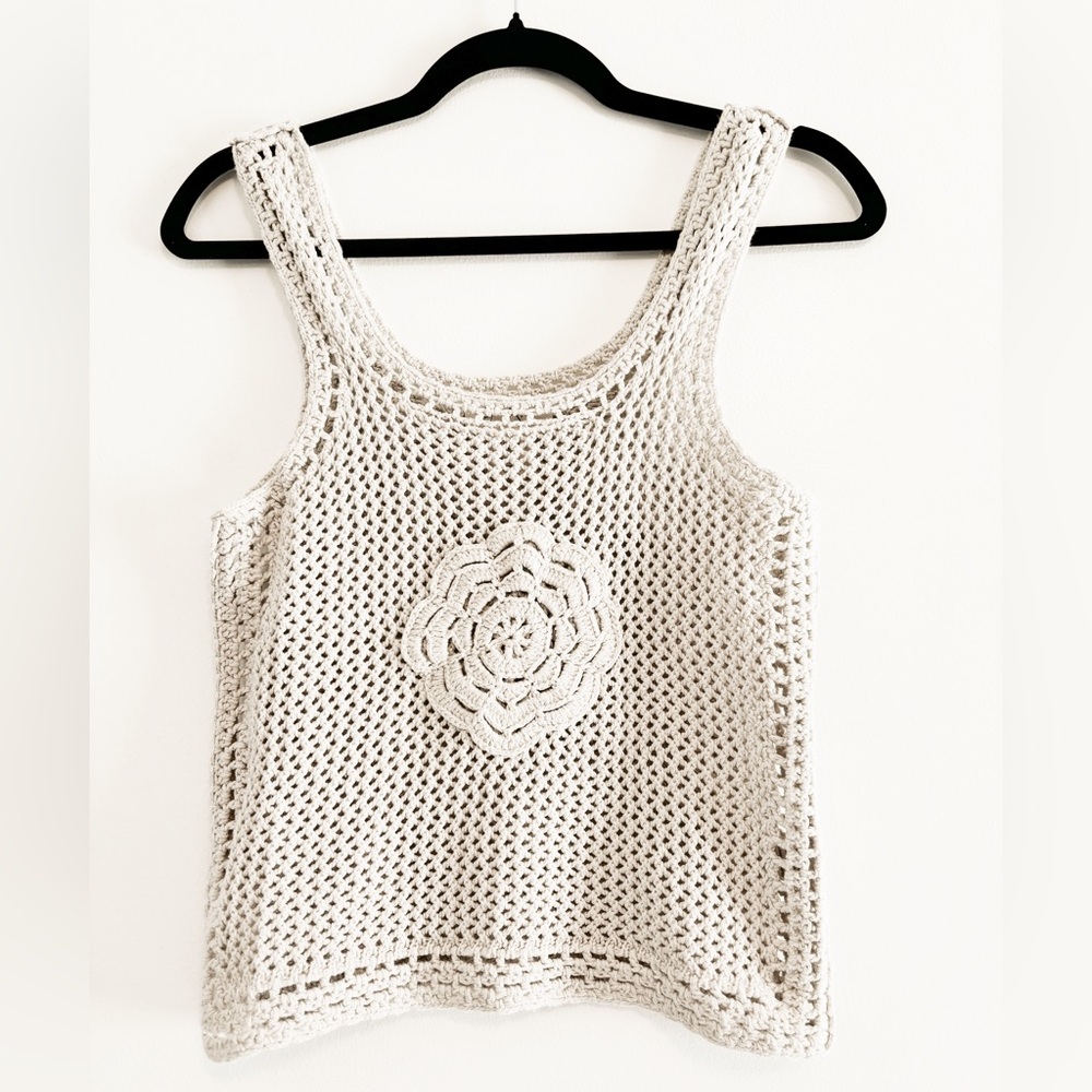 Crocheted Tank Top